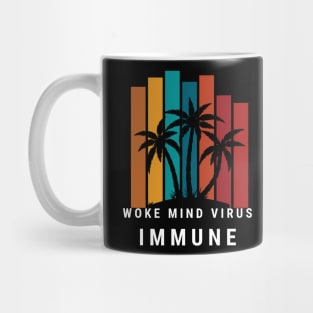 Woke Mind Virus Immune Mug